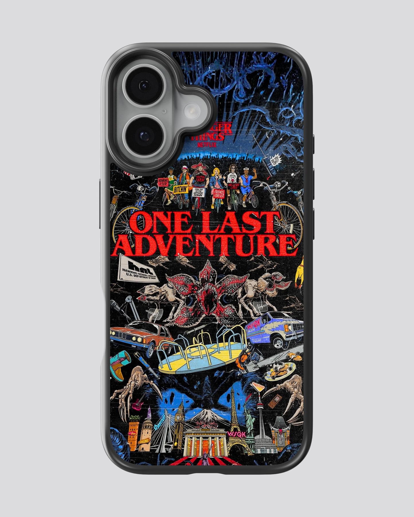 Stranger Things Mobile Cover | One Last Adventure