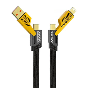 Blaze Fusion-Q 100W 4-In-1 Braided Cable