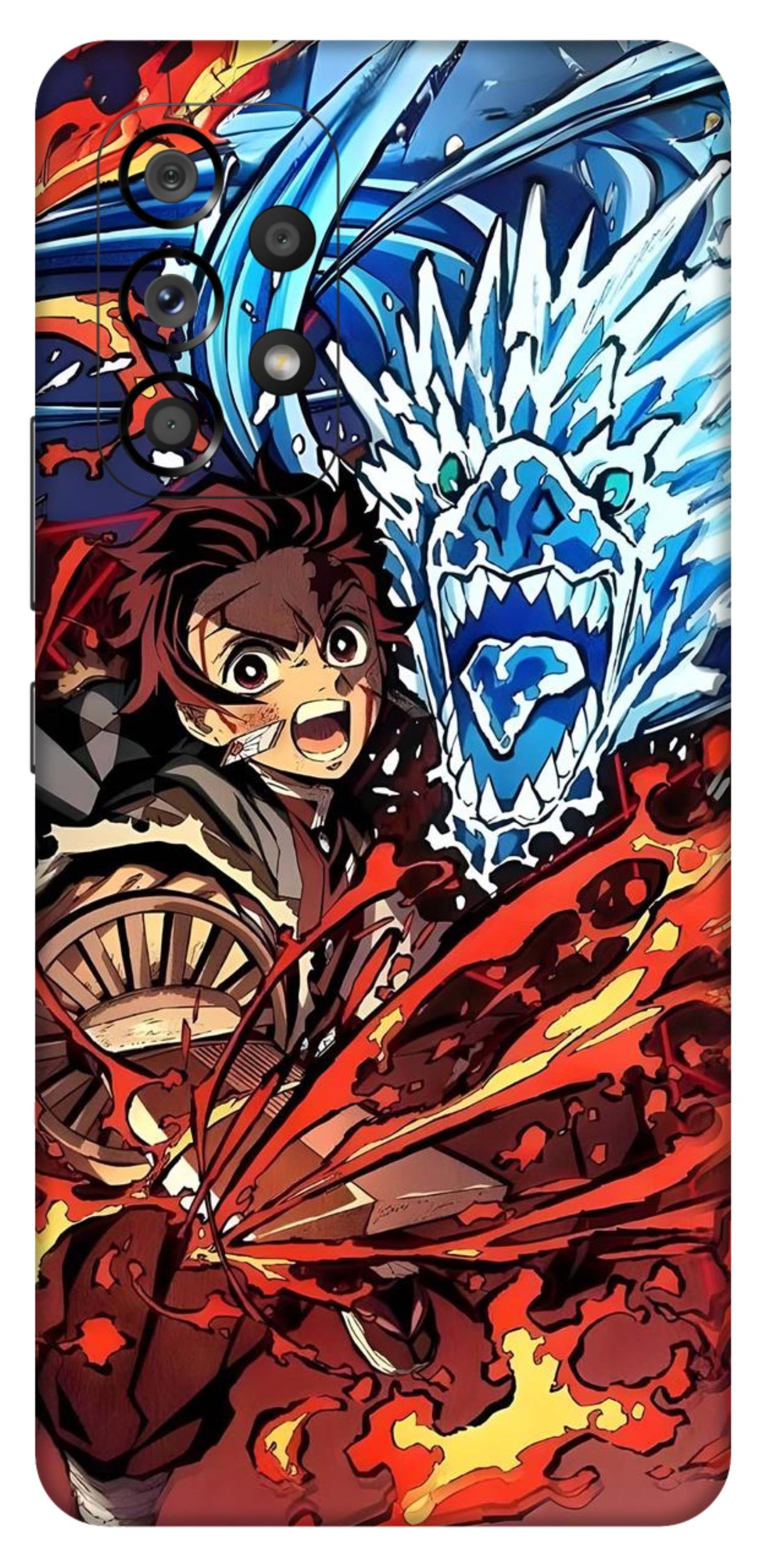 Samsung Galaxy A53 5G Skins and Wraps - Demon Slayer Collection