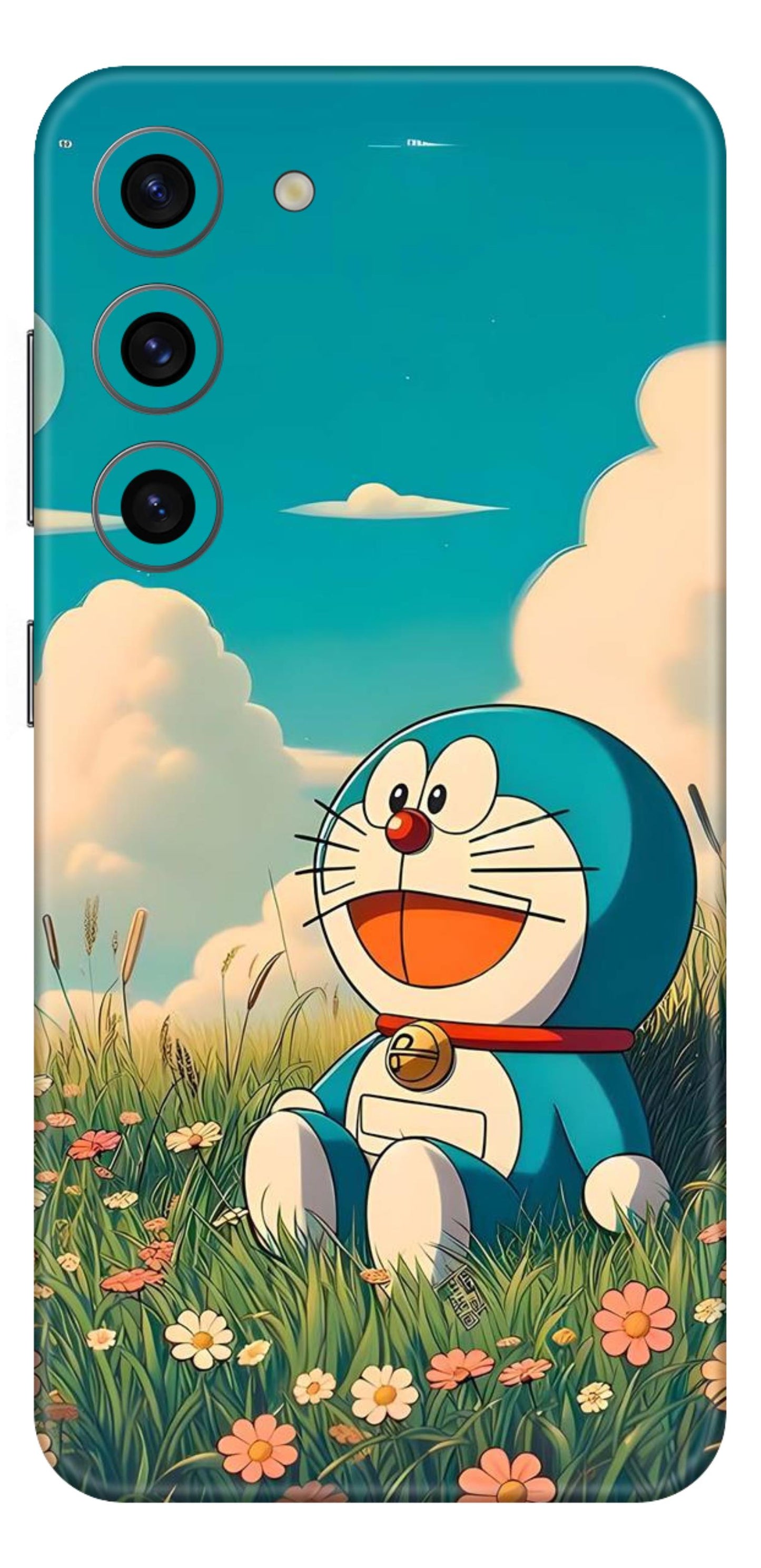 Cartoon Mobile Skin (Happy Doreamon) - All Mobile Available