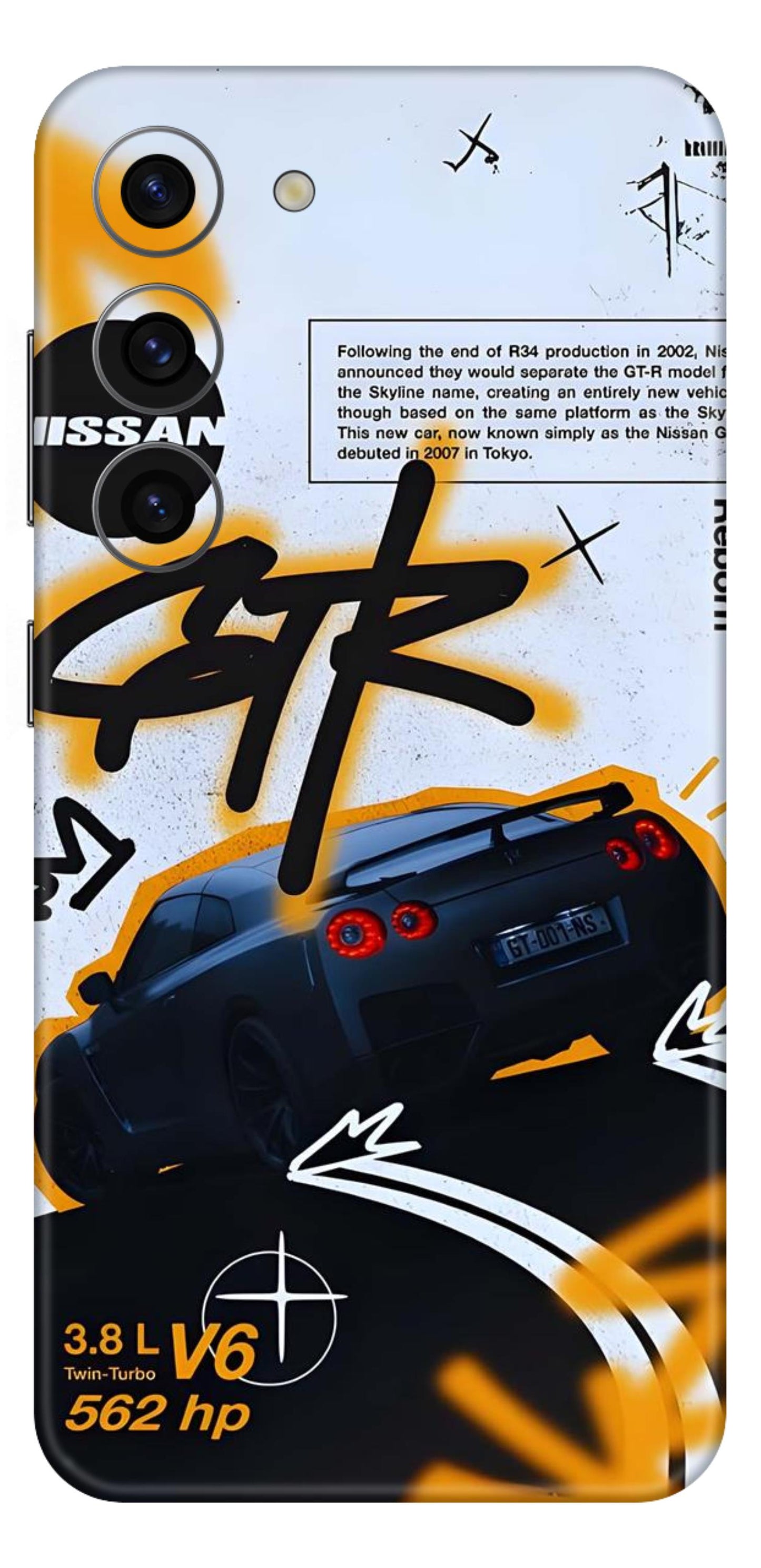Sports Cars Mobile Skin (Nissan Gtr) - All Mobile Available
