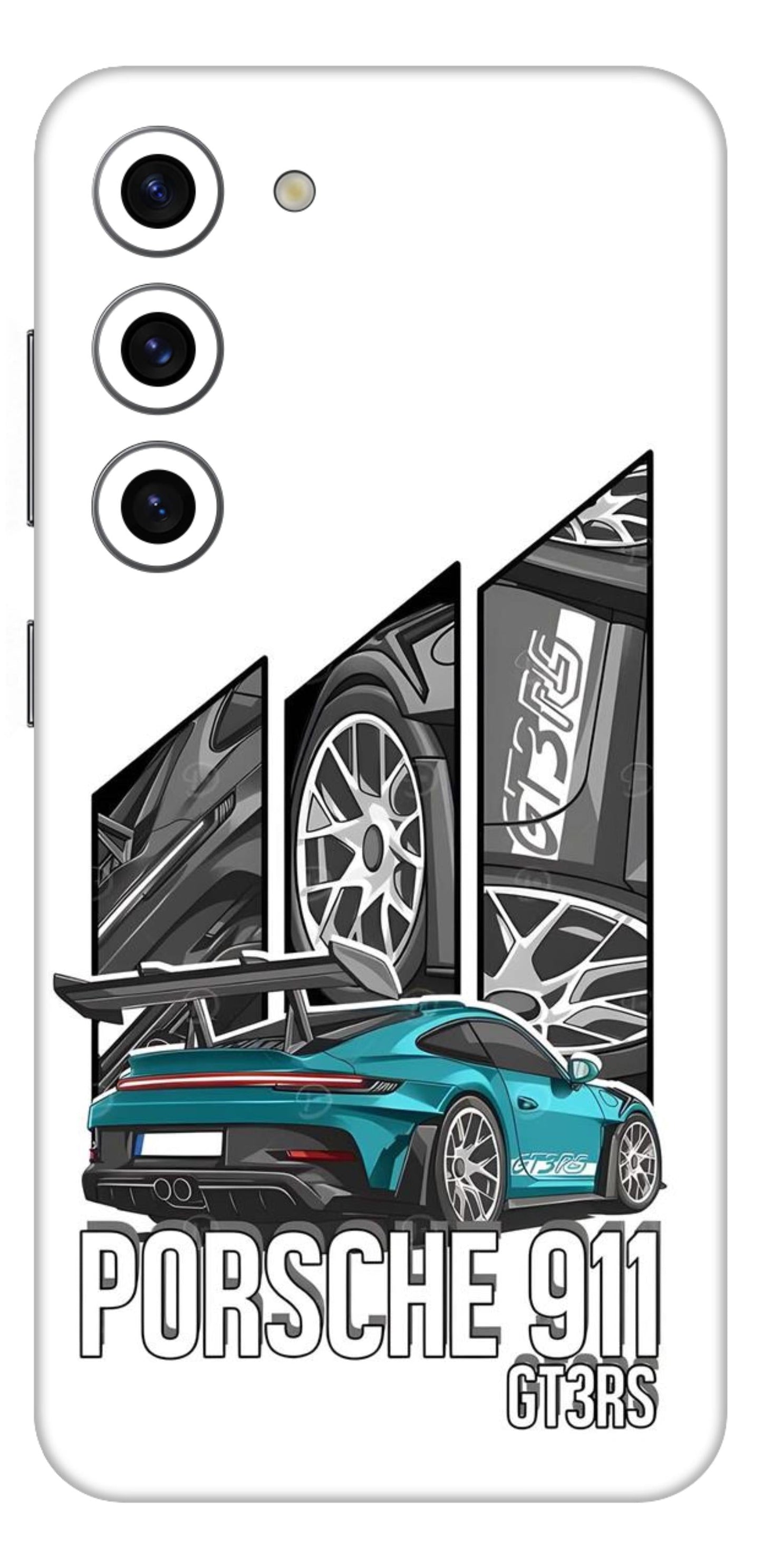 Sports Cars Mobile Skin (Porsche 911 Gt 3 Rs) - All Mobile Available