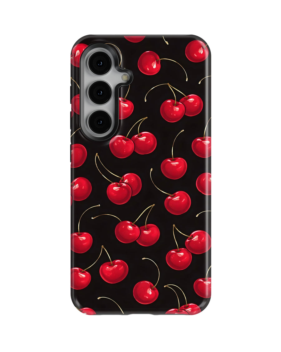 Samsung Galaxy S24 Tank Case | Girls Aesthetics (Cherry Pop)