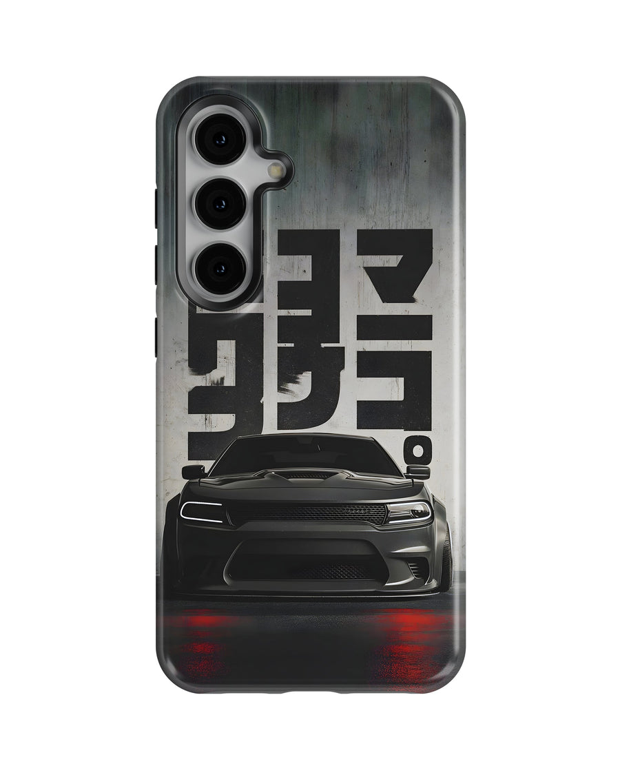 Samsung Galaxy S23 Plus Tank Case | Sports Car (Midnight Kanji)