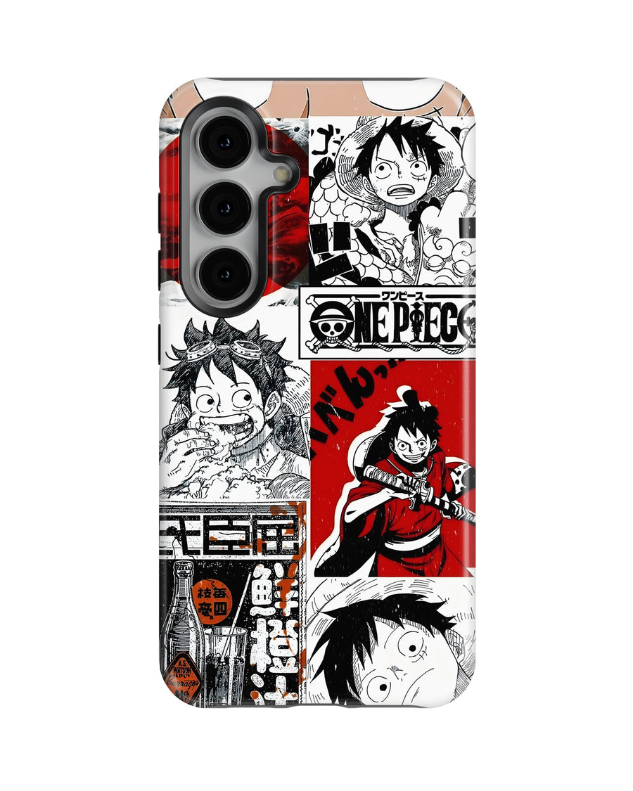 Samsung Galaxy S23 Tank Case | Anime (Straw Hat Saga)