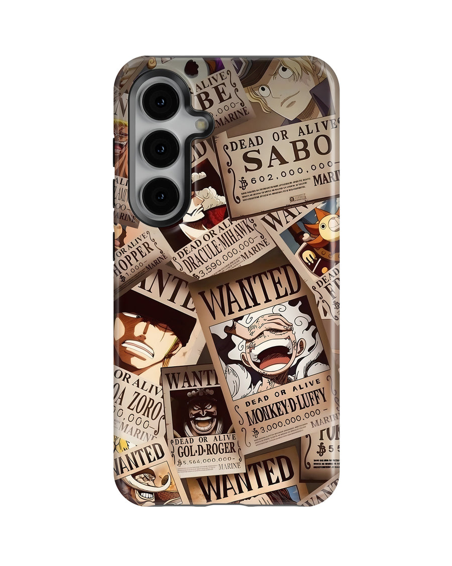 Samsung Galaxy S23 Plus Tank Case | Anime (Wanted Luffy)