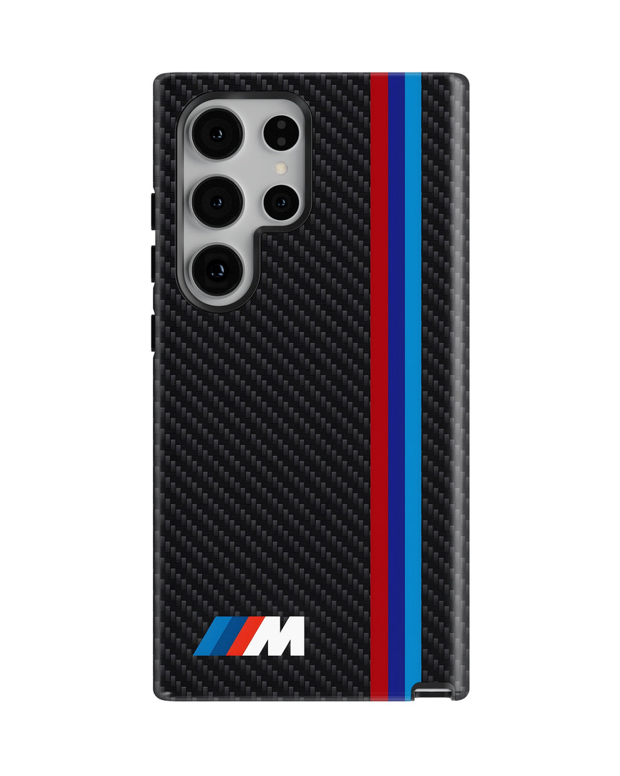 Samsung Galaxy S23 Ultra Tank Case | Sports Car (BMW Carbon)