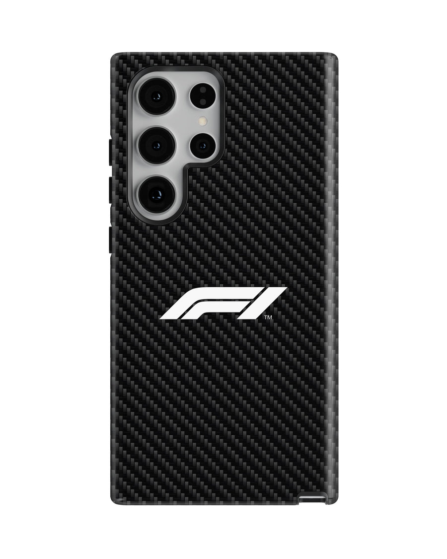 Samsung Galaxy S24 Ultra Tank Case | Formula 1 (Carbon Grid)