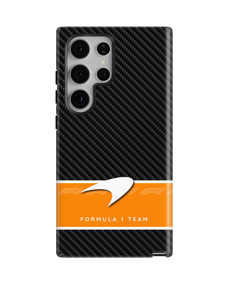 Samsung Galaxy S24 Ultra Tank Case | Formula 1 (Carbon McLaren)