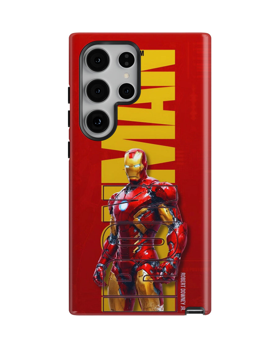 Samsung Galaxy S23 Ultra Tank Case | Superhero (Iron Ascend)