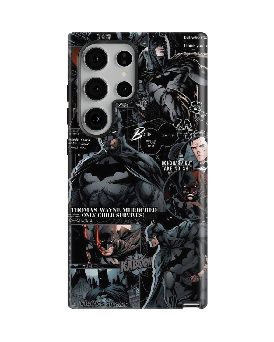 Samsung Galaxy S23 Ultra Tank Case | Superhero (Knightfall)