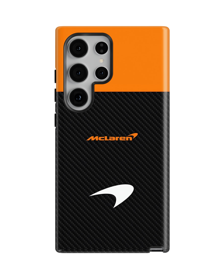 Samsung Galaxy S23 Ultra Tank Case | Formula 1 (McLaren Carbon)
