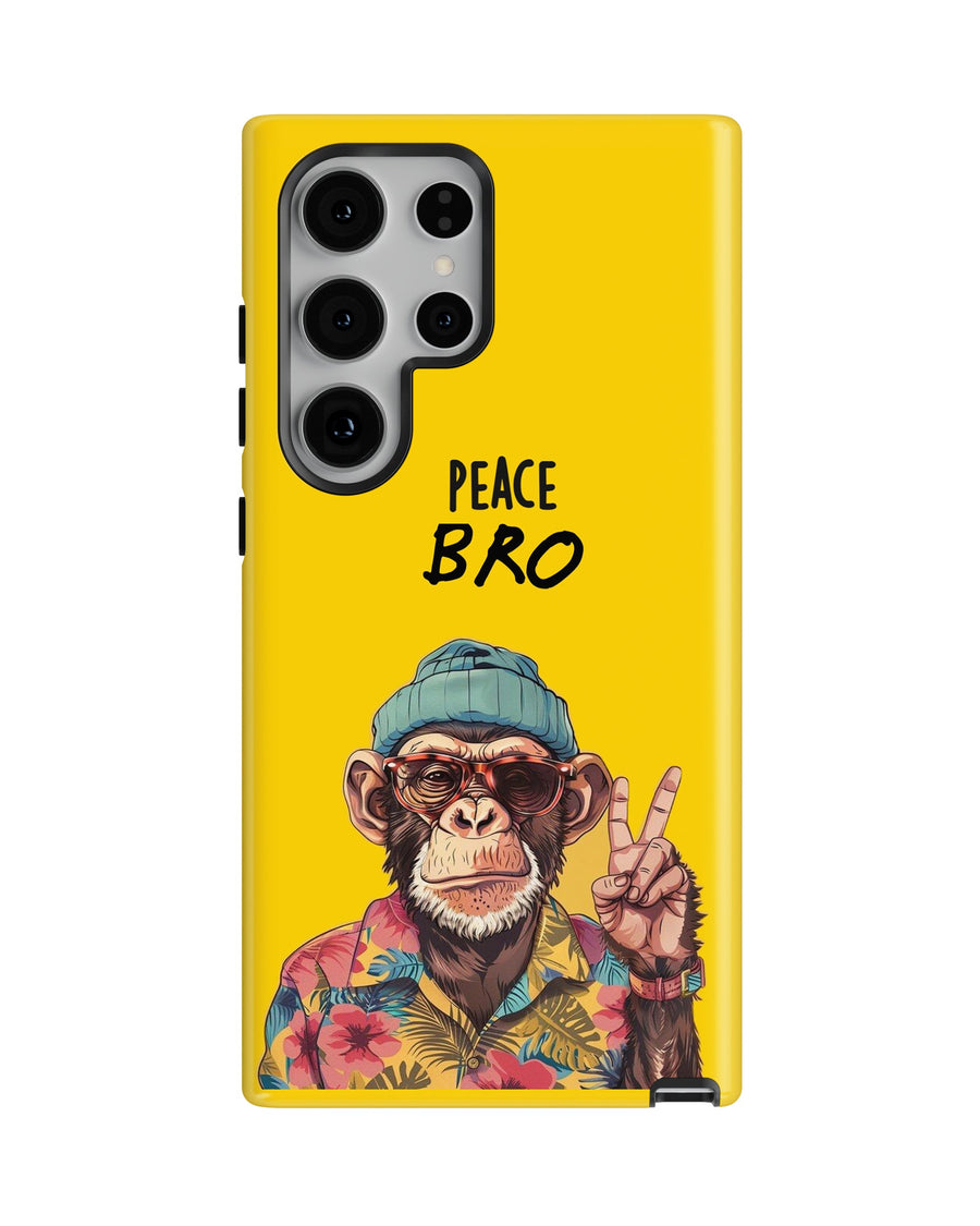Samsung Galaxy S24 Ultra Tank Case | Modernism (Peace Bro)