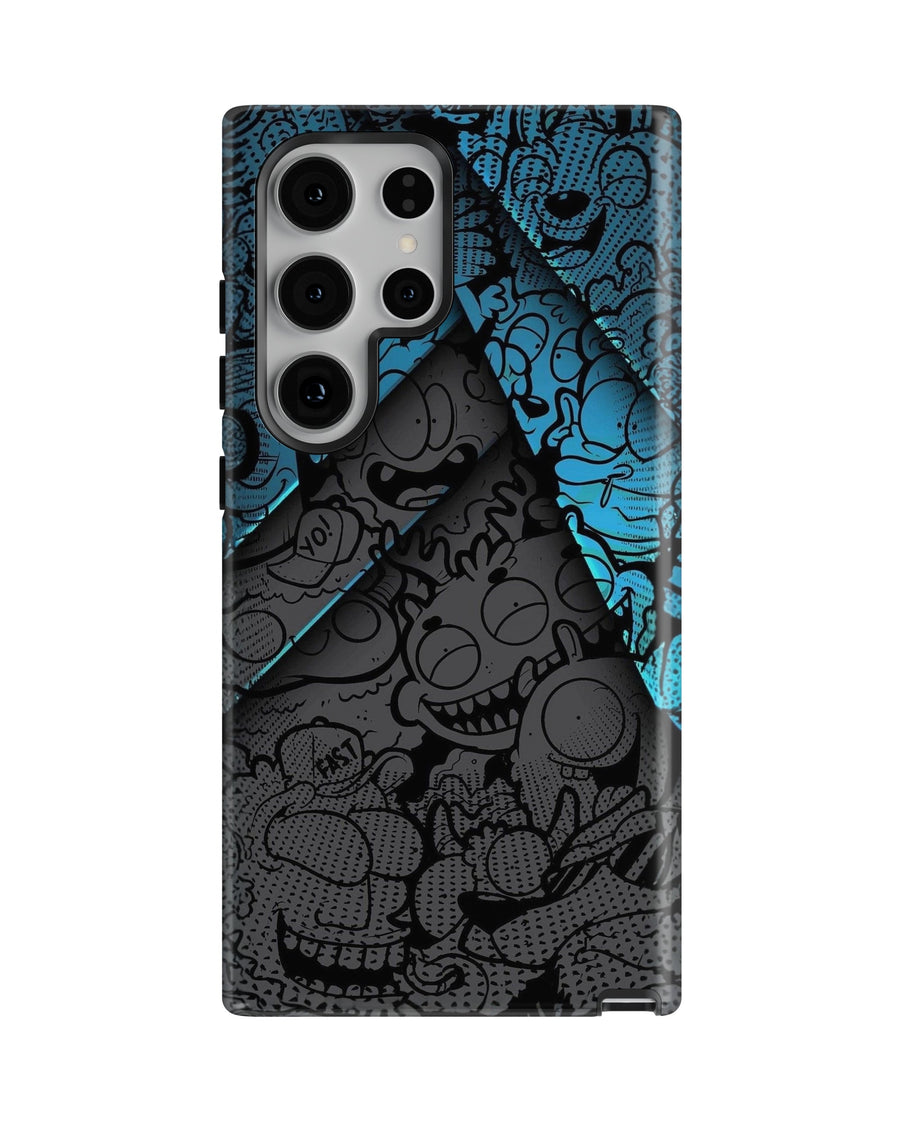 Samsung Galaxy S24 Ultra Tank Case | Modernism (Shadow Crowd)