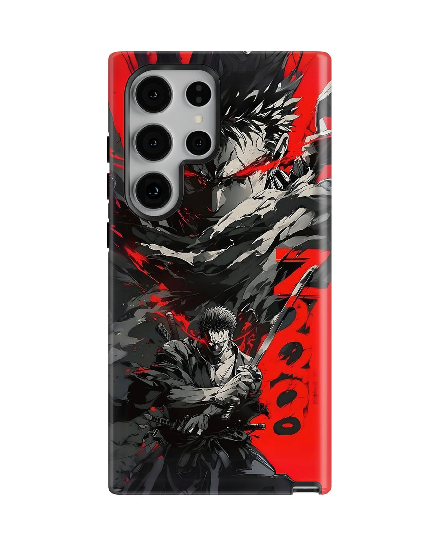 Samsung Galaxy S23 Ultra Tank Case | Anime (Shadow Warrior)