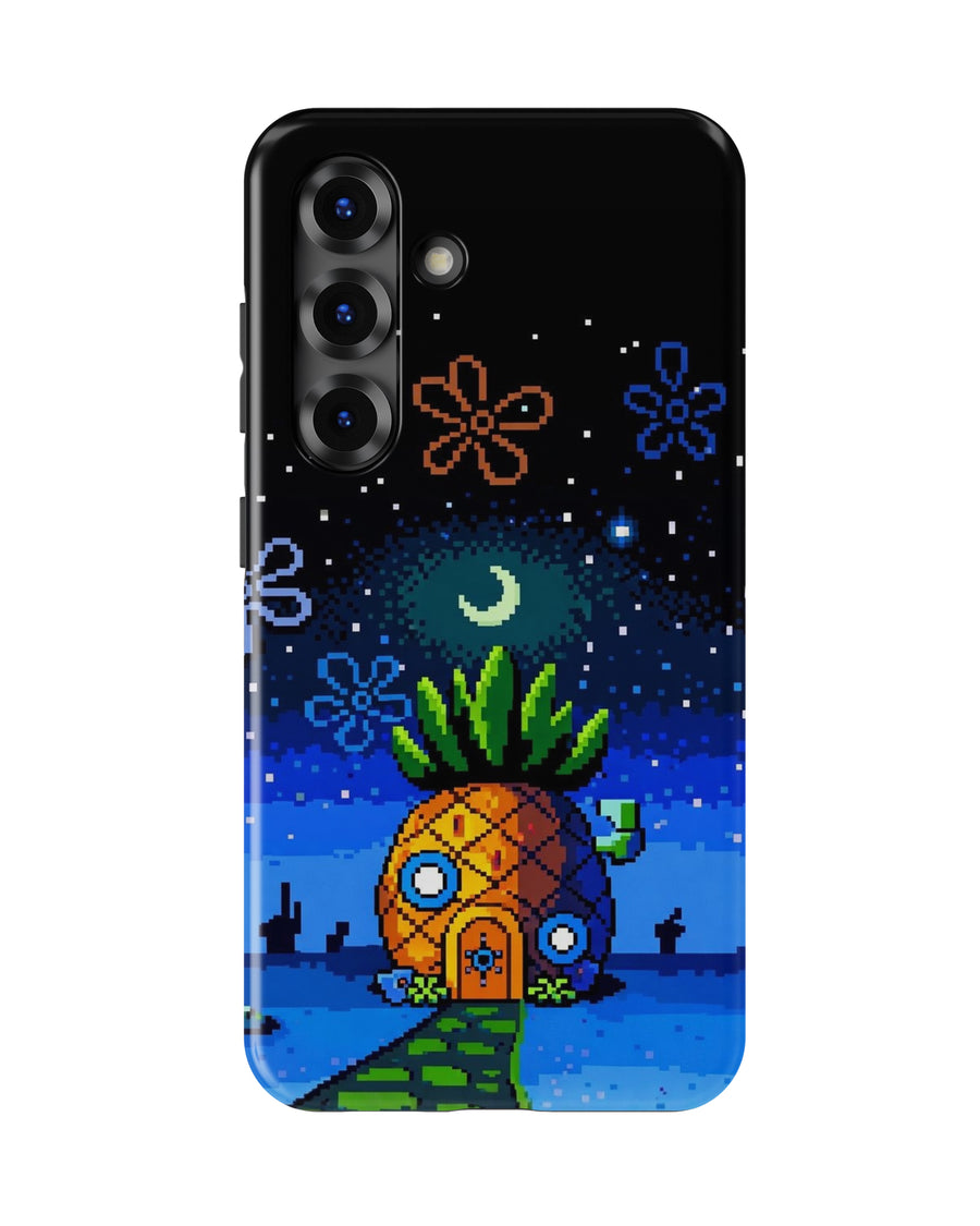 Samsung Galaxy S25 Tank Case | Modernism (Pineapple Dreams)