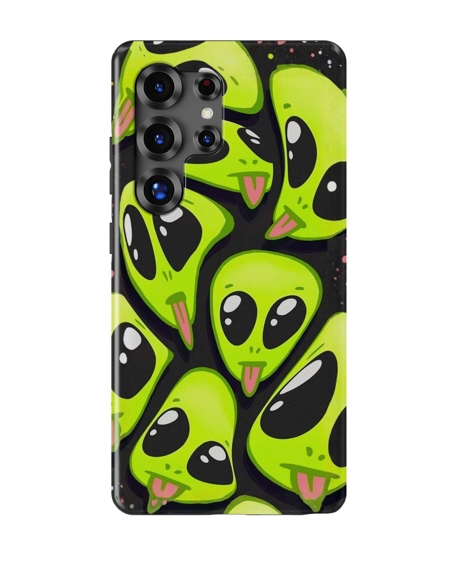 Samsung Galaxy S25 Ultra Tank Case | Modernism (Alien Stack)