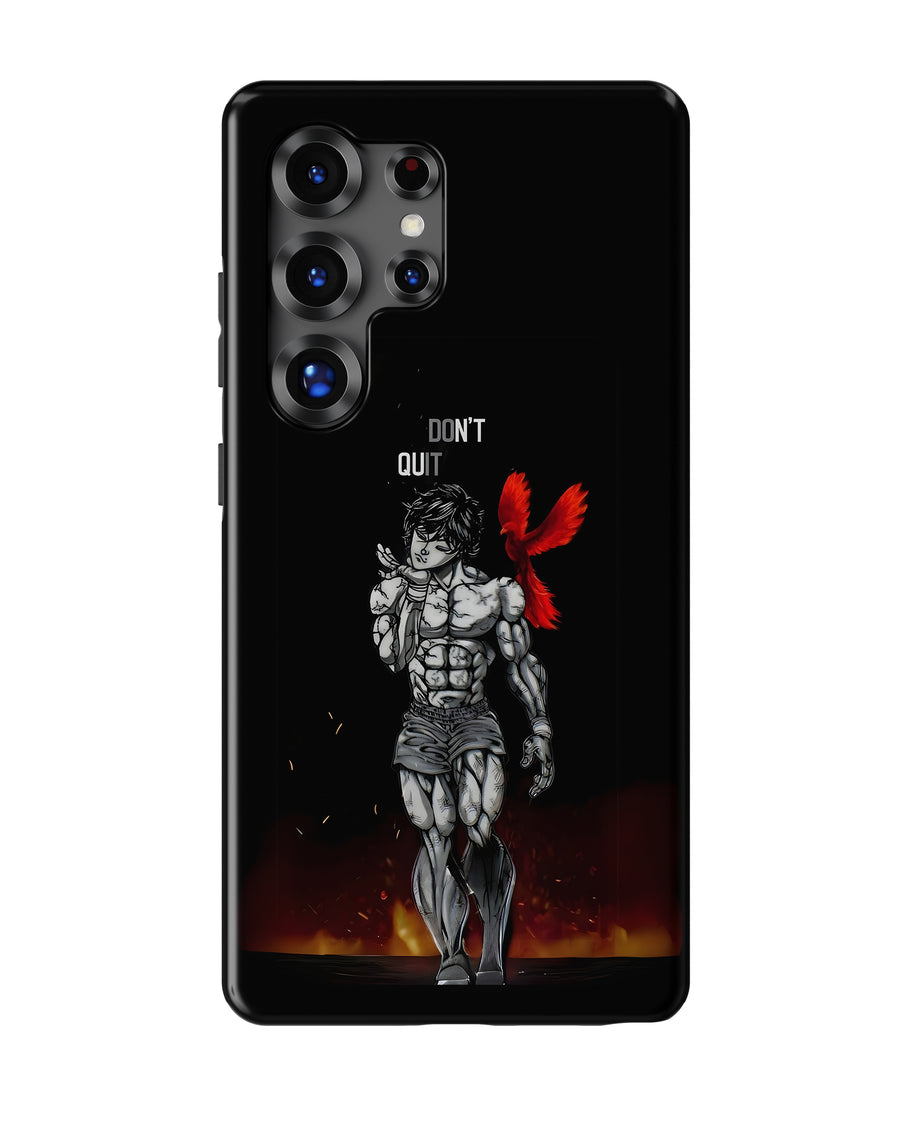 Samsung Galaxy S25 Ultra Tank Case | Anime (Dont Quit)