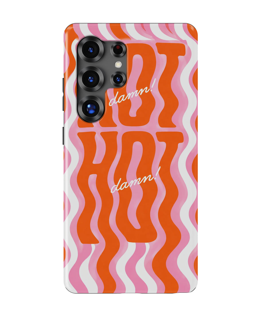 Samsung Galaxy S26 Ultra Tank Case | Girls Aesthetics (Hot Wave)