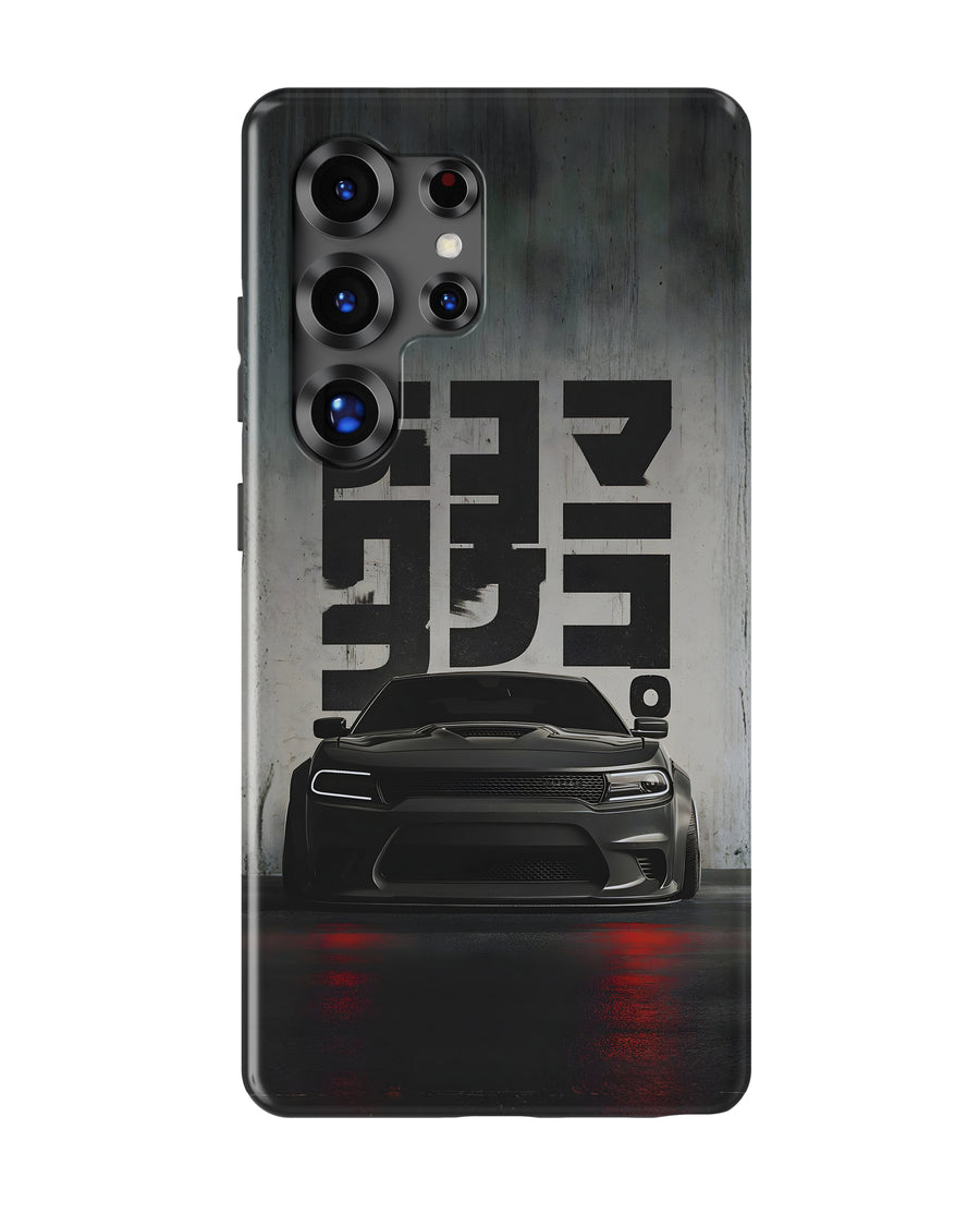 Samsung Galaxy S26 Ultra Tank Case | Sports Car (Midnight Kanji)