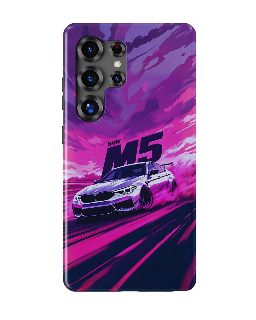 Samsung Galaxy S25 Ultra Tank Case | Sports Car (Neon Velocity)