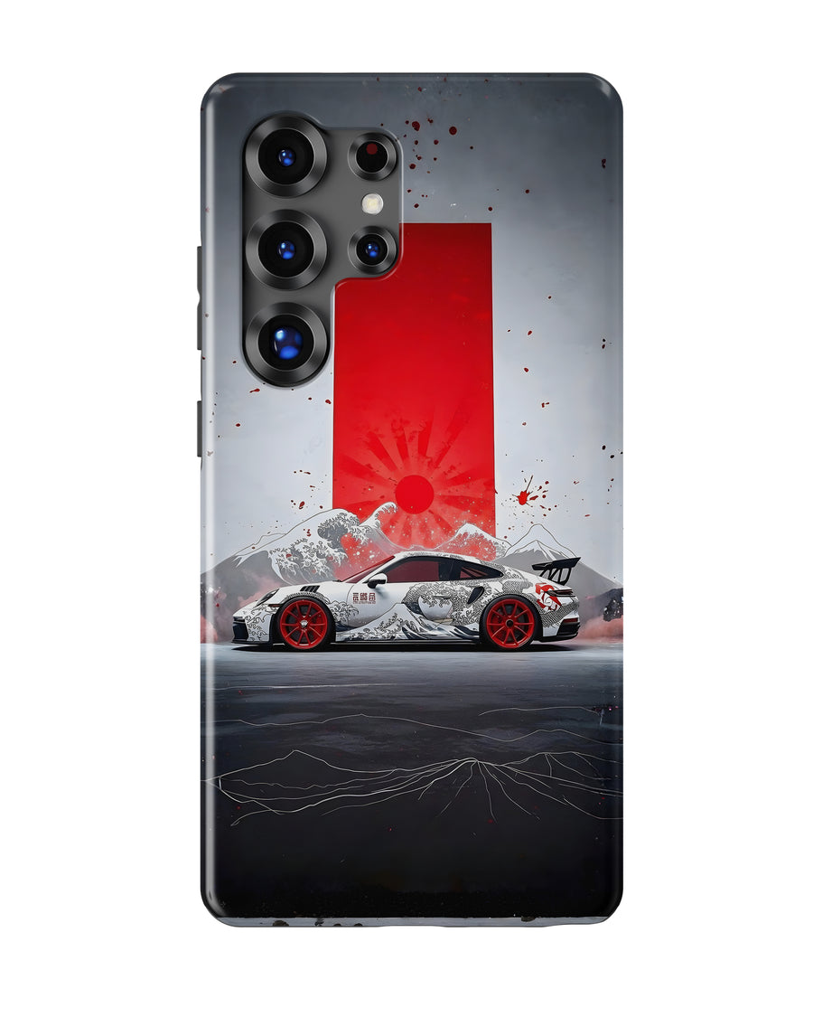 Samsung Galaxy S25 Ultra Tank Case | Sports Car (Rising Apex)
