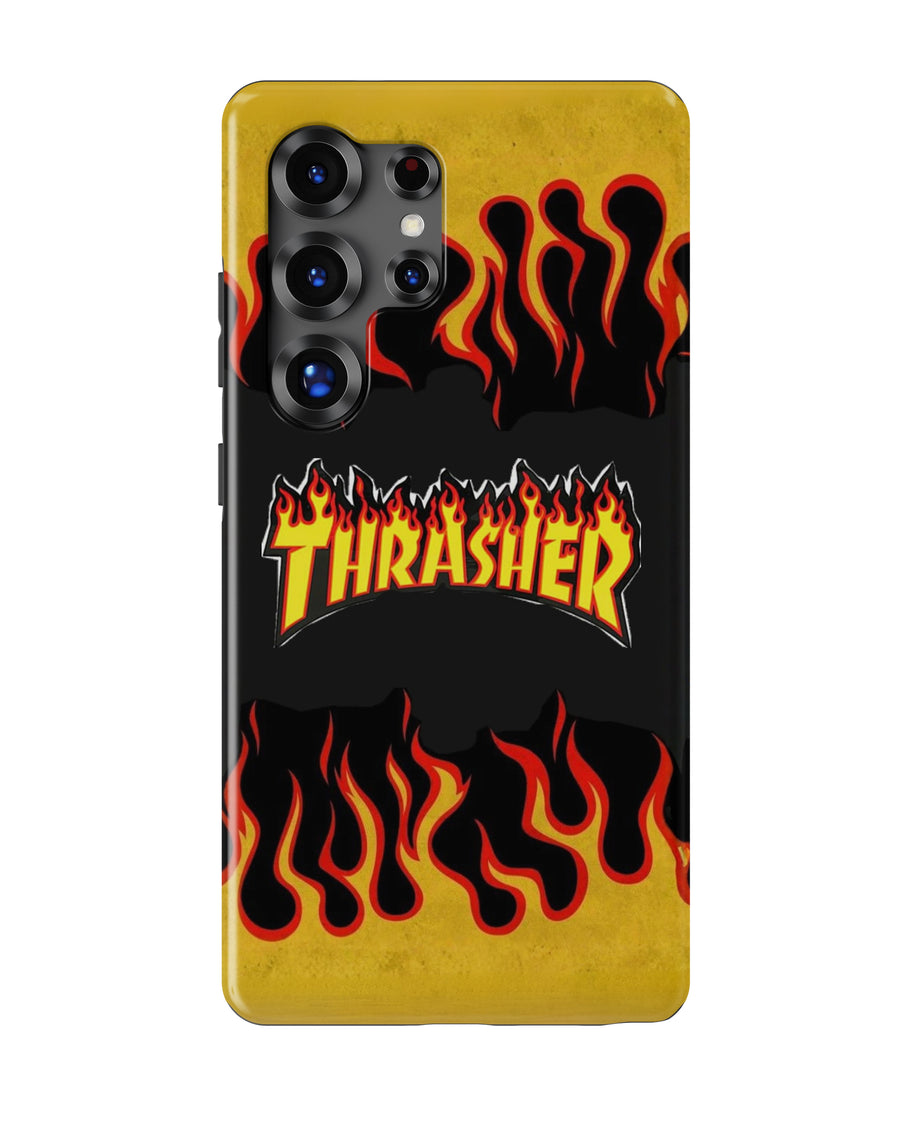 Samsung Galaxy S25 Ultra Tank Case | Modernism (Thrasher Flame)