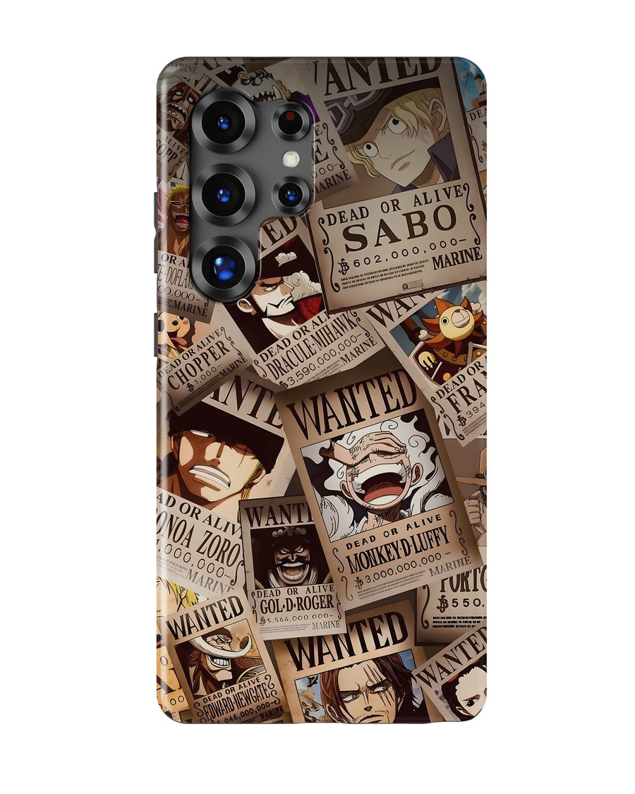 Samsung Galaxy S25 Ultra Tank Case | Anime (Wanted Luffy)