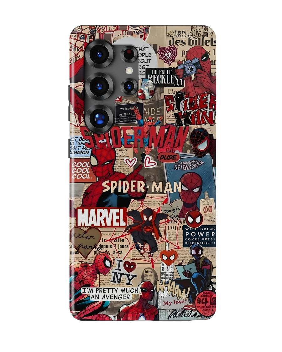 Samsung Galaxy S25 Ultra Tank Case | Superhero (Web Diaries)