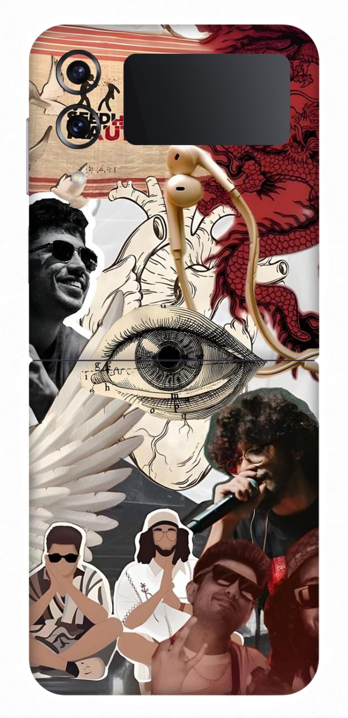 Samsung Galaxy Z Flip 4 Skins and Wraps