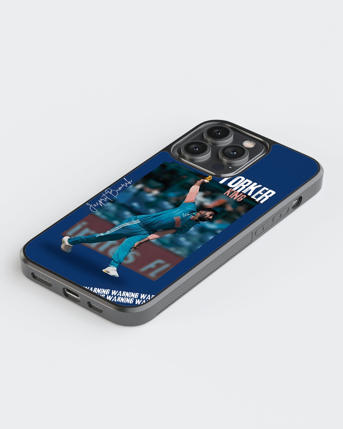 Cricket Mobile Cover (Yorker King Bumrah)