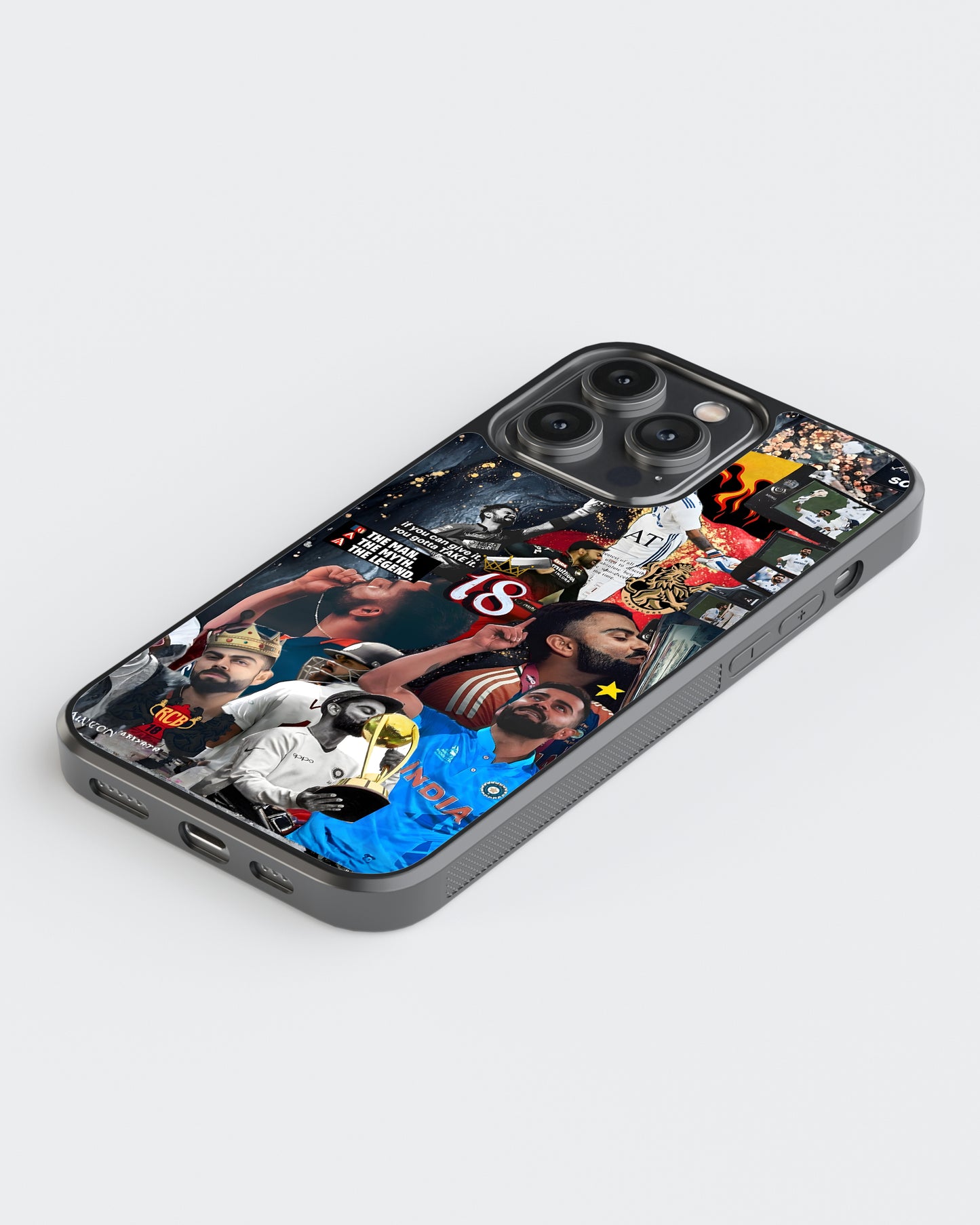 Cricket Mobile Cover (No. 18 Virat)