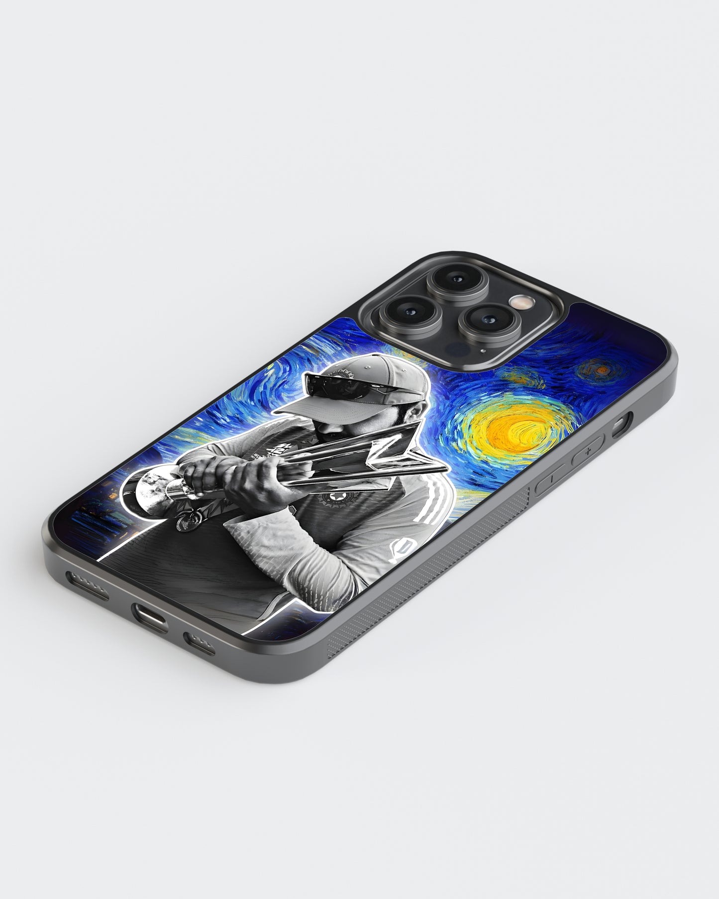 Cricket Mobile Cover (Champions Trophy Rohit)