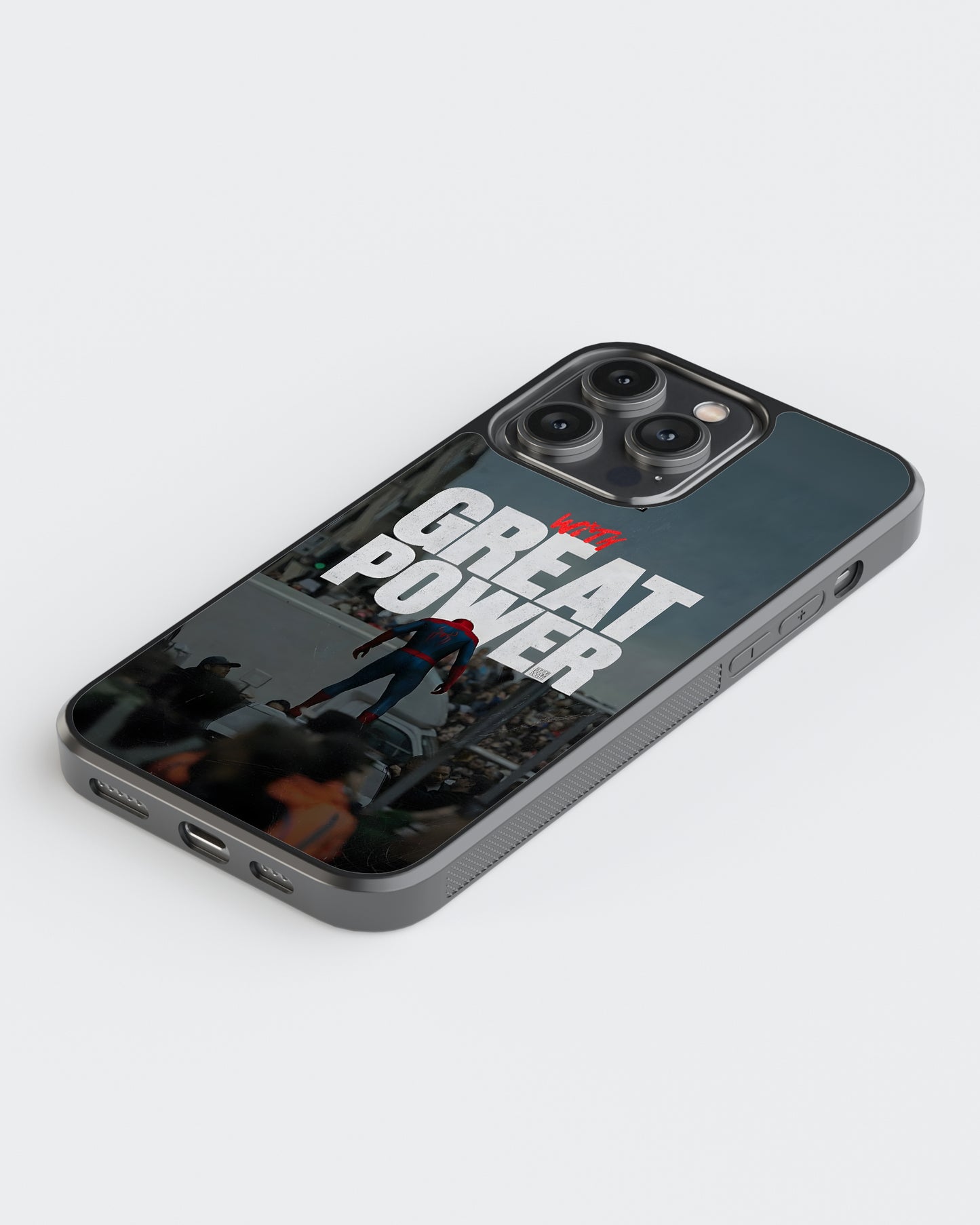 Marvel Mobile Cover (Great Power Spiderman)