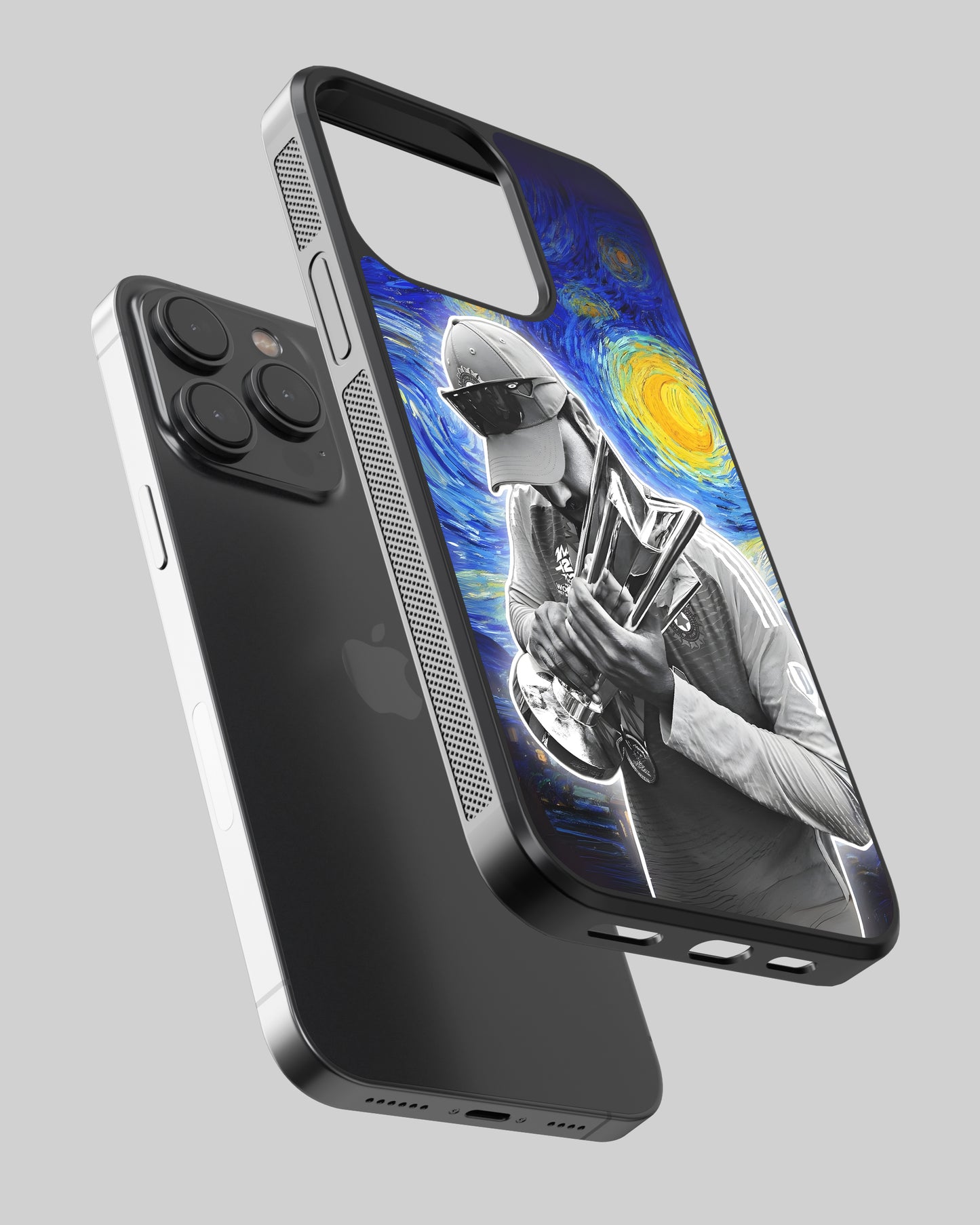 Cricket Mobile Cover (Champions Trophy Rohit)