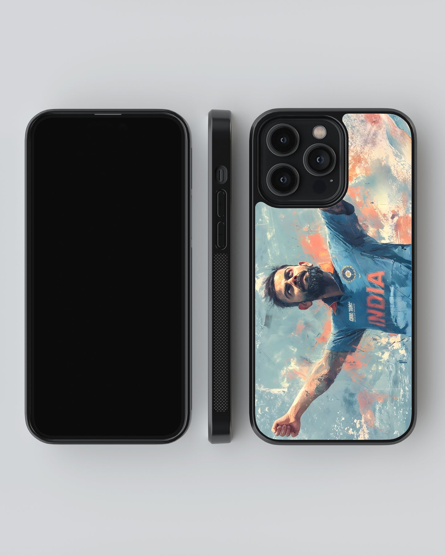 Cricket Mobile Cover (Virat Kohli Art)