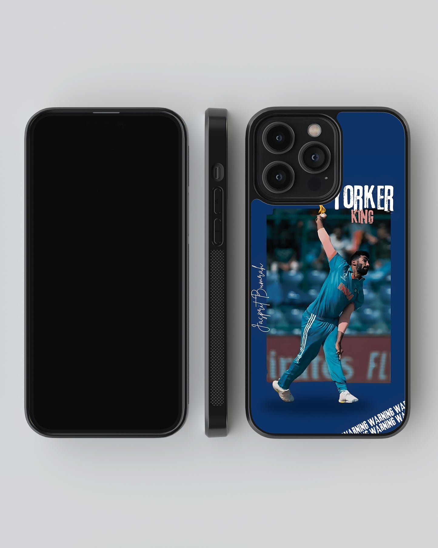Cricket Mobile Cover (Yorker King Bumrah)