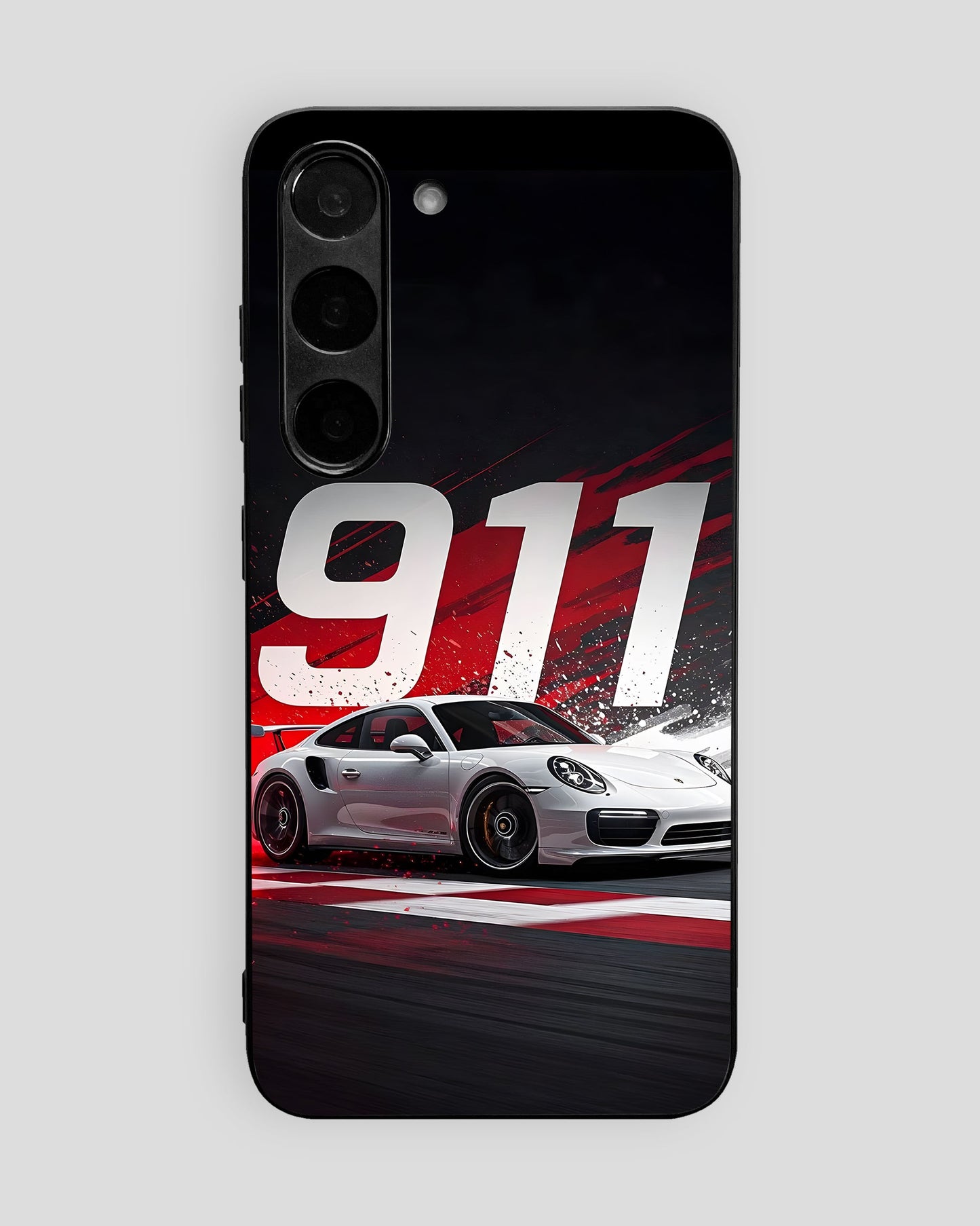 Sports Car Glass Mobile Cover