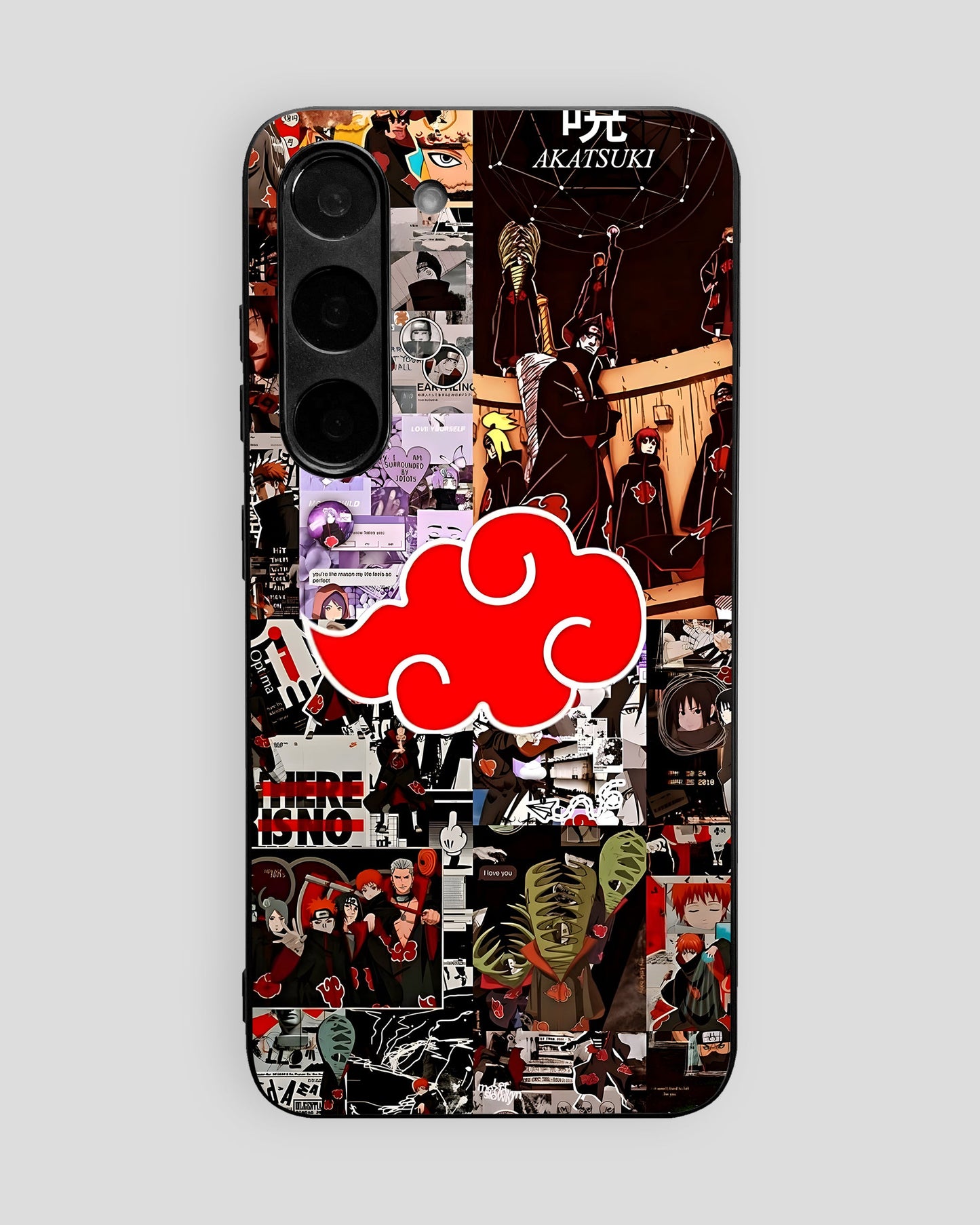 Naruto Glass Mobile Cover