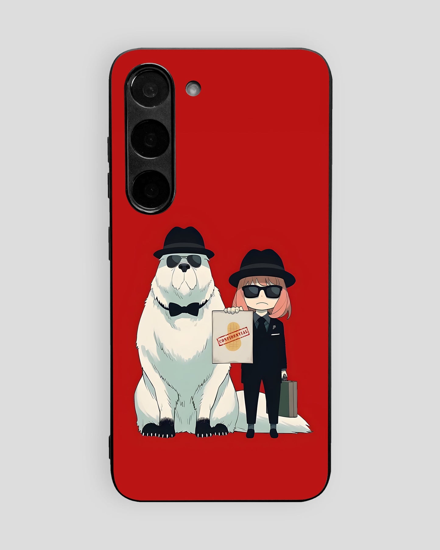 Spy X Family Glass Mobile Cover