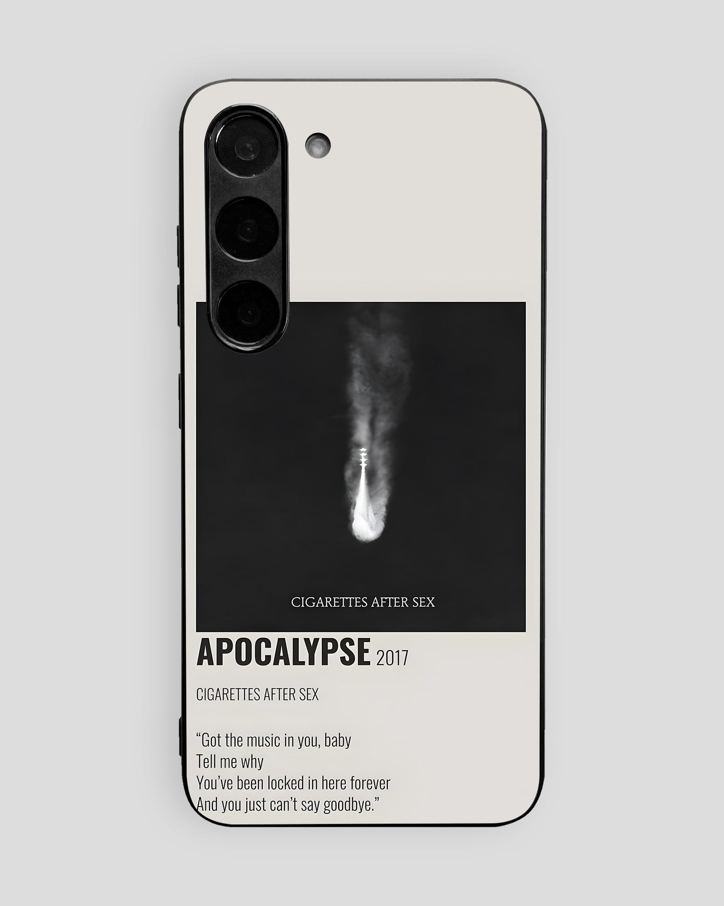 Singers Glass Mobile Cover