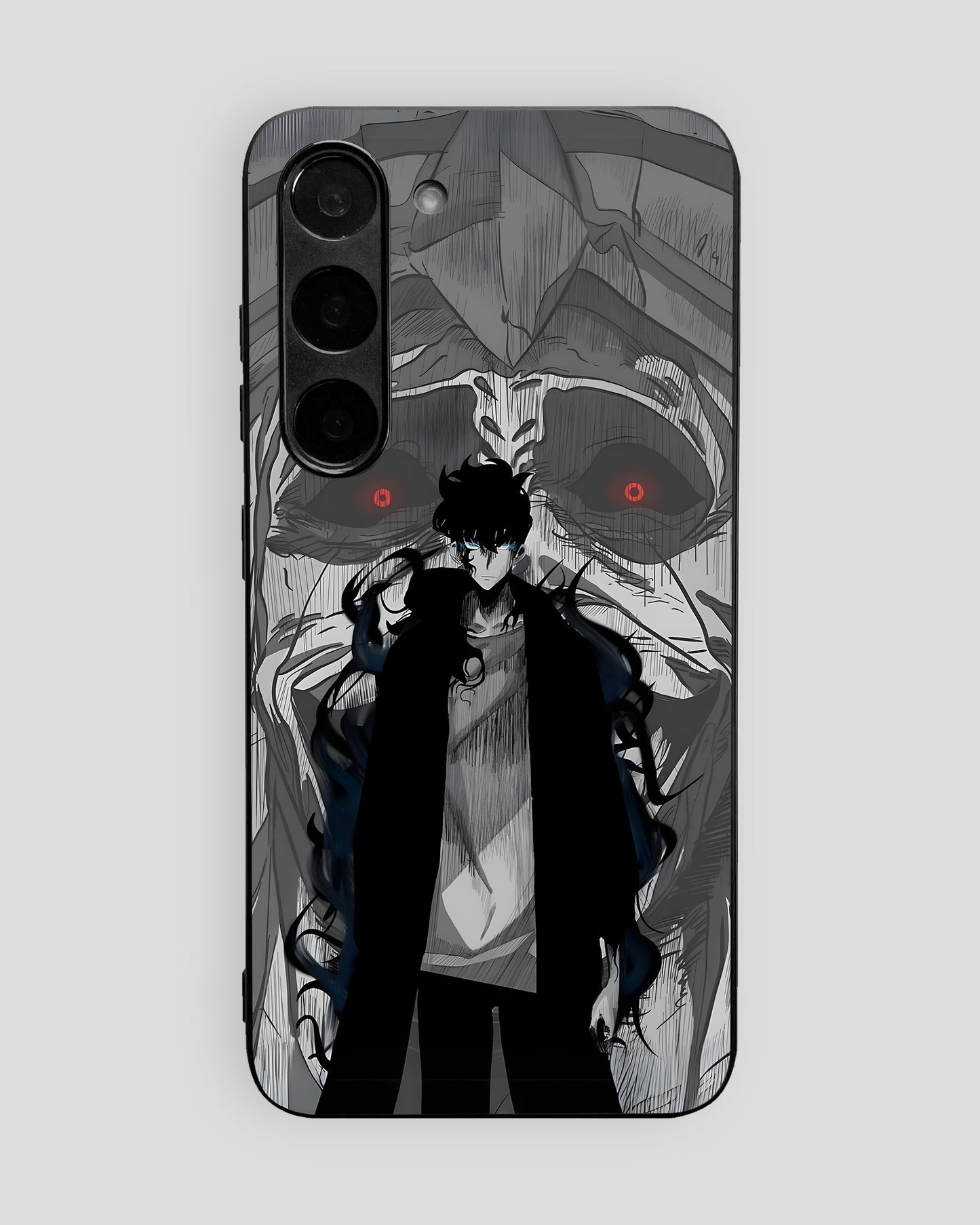 Solo Leveling Glass Mobile Cover