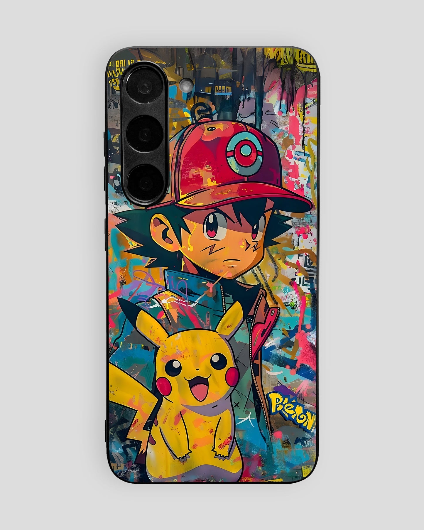 Cartoon Glass Mobile Cover