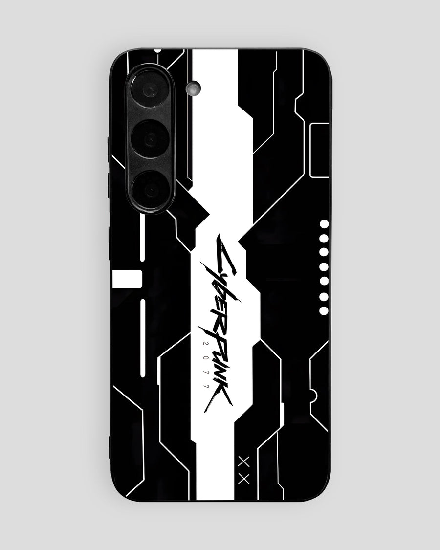 Cyberpunk Glass Mobile Cover