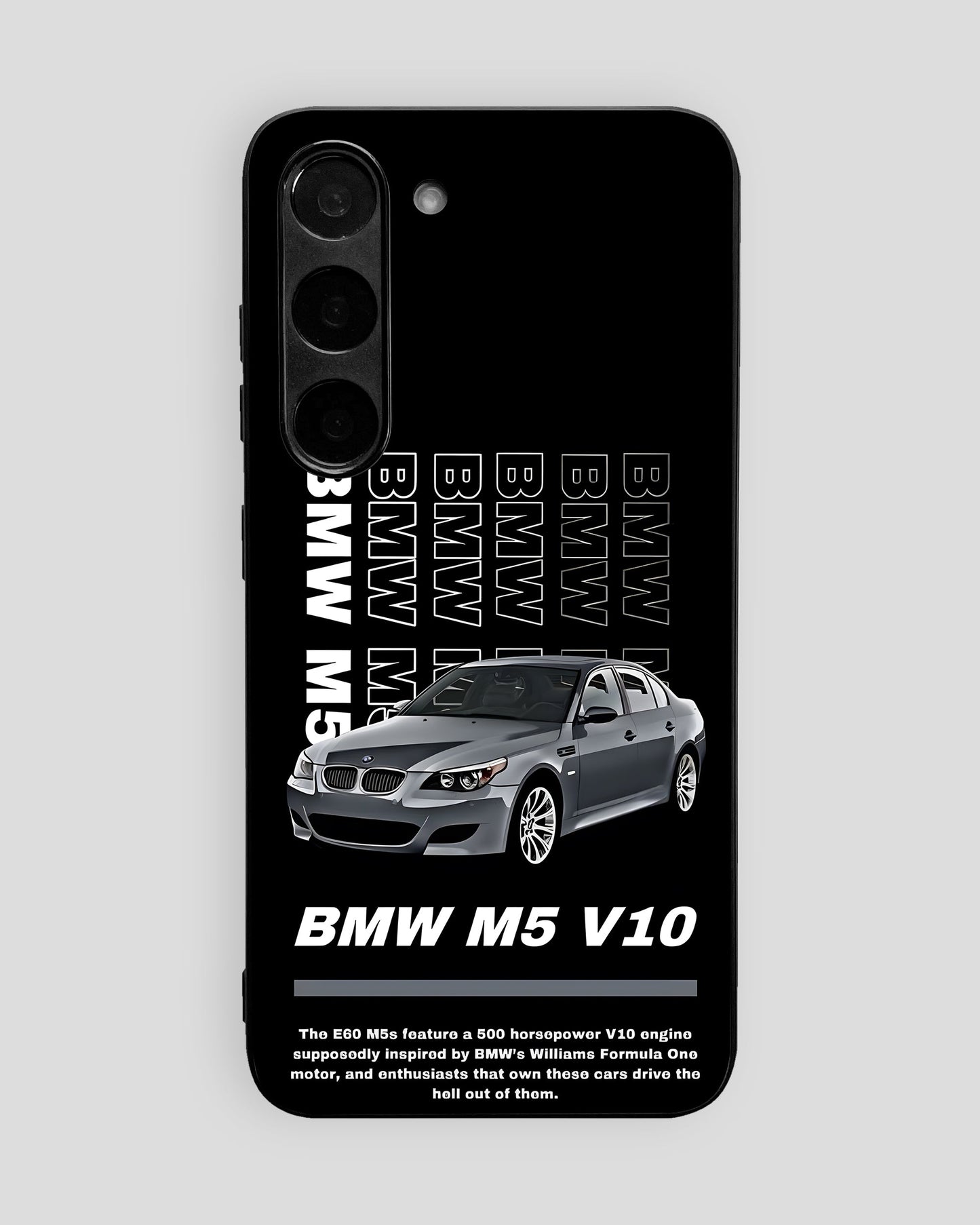 Sports Car Glass Mobile Cover