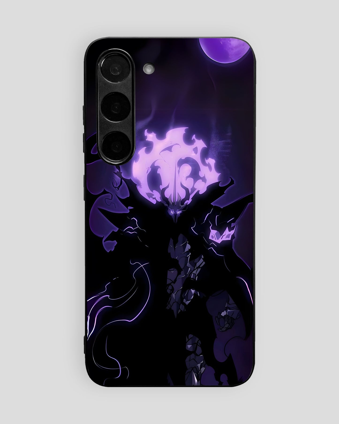 Solo Leveling Glass Mobile Cover