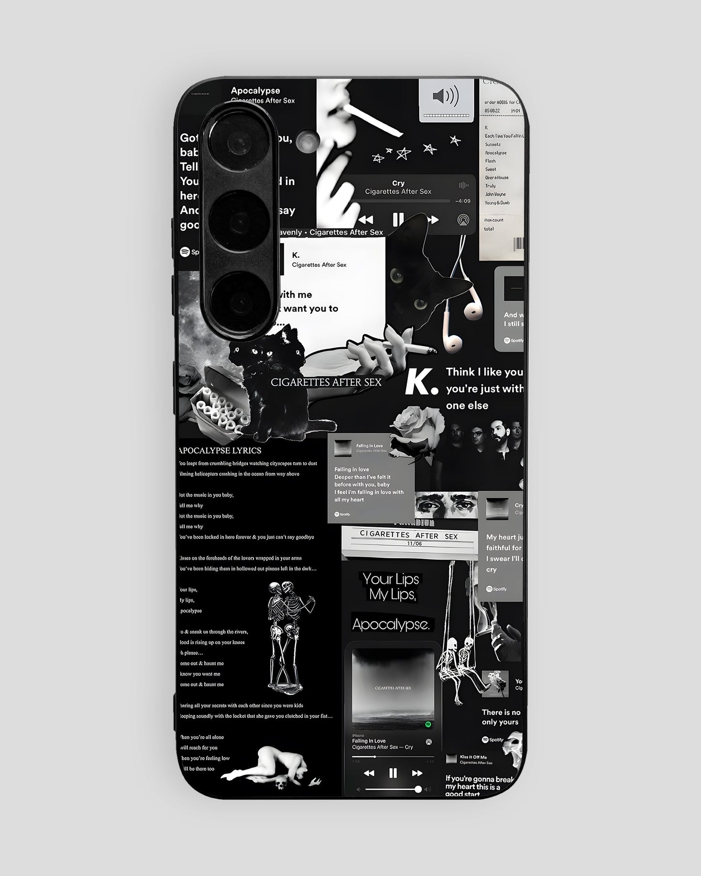 Singers Glass Mobile Cover