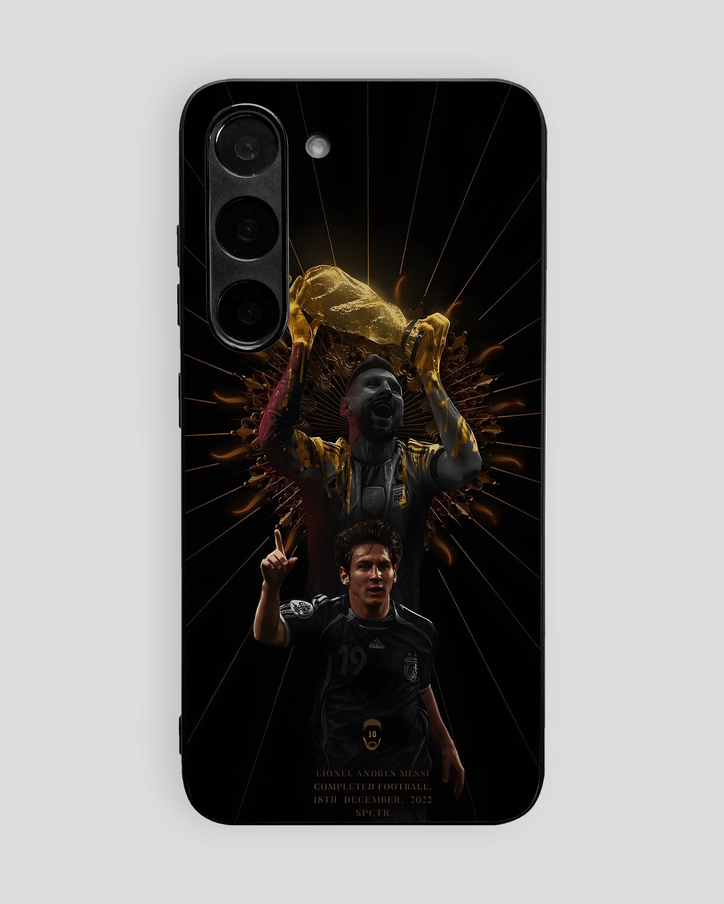 Football Glass Mobile Cover