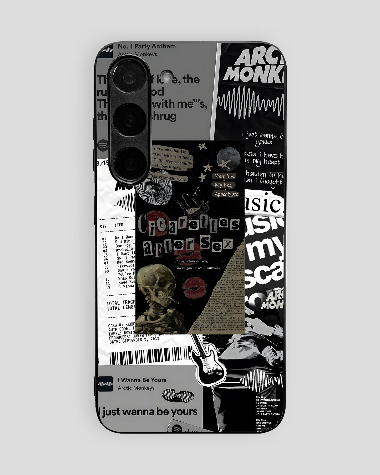 Singers Glass Mobile Cover