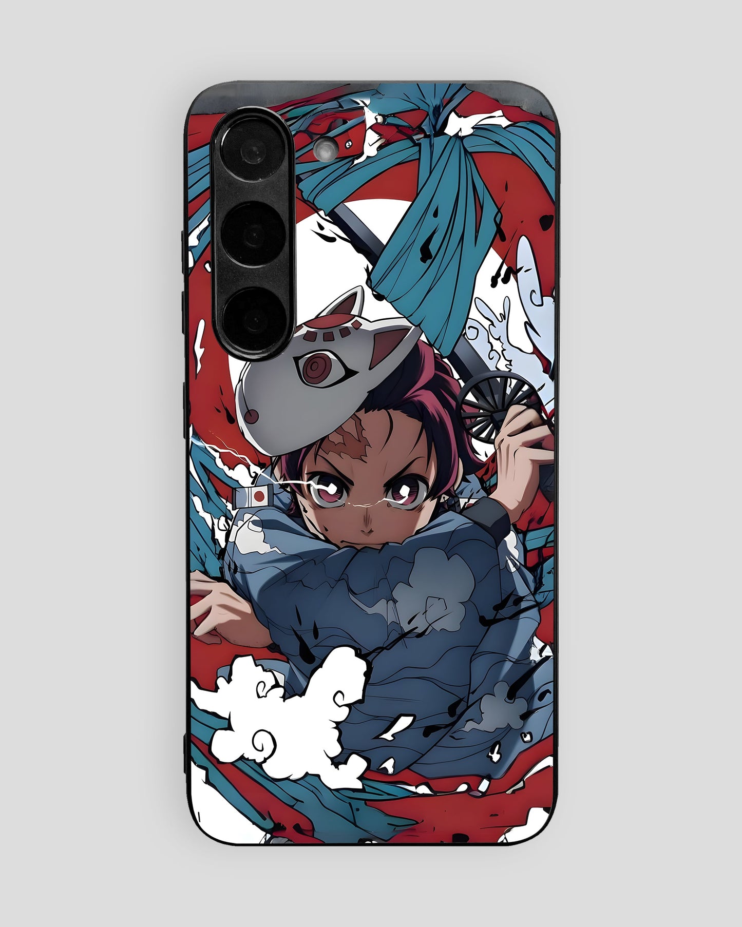 Demon Slayer Glass Mobile Cover